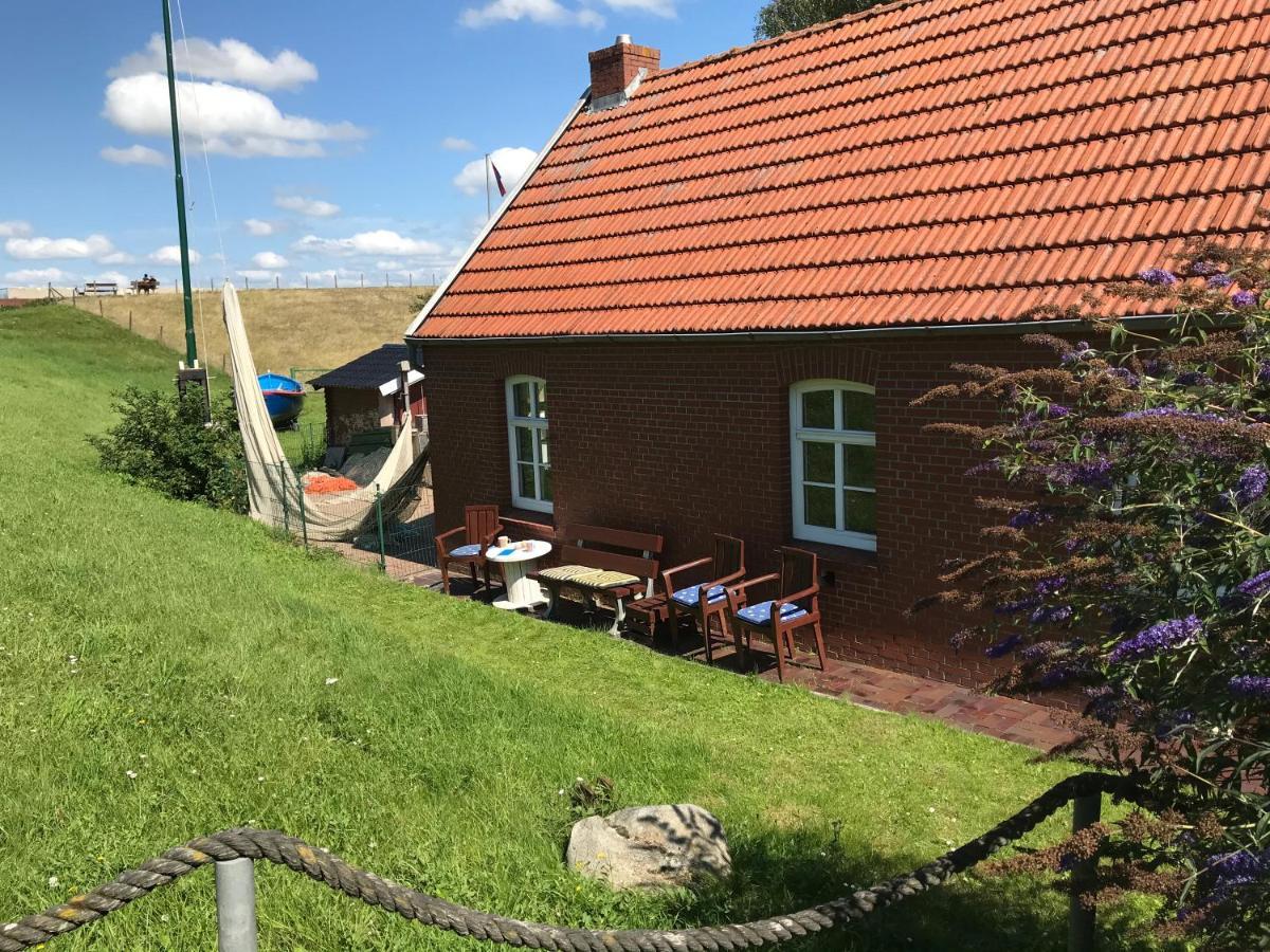 Vier Sterne Am Hafen, Ditzum Extérieur photo